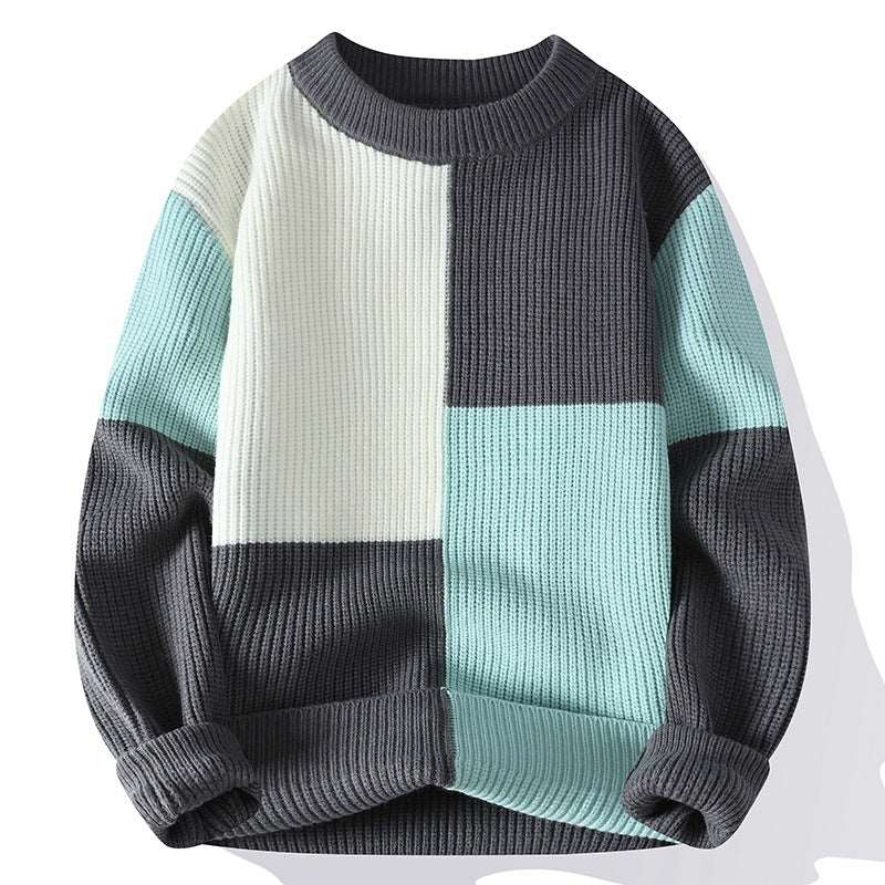 Men's new round neck sweater in three colours