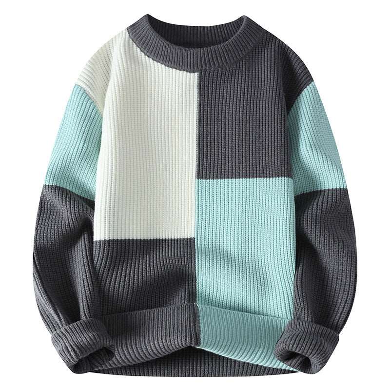 Men's new round neck sweater in three colours