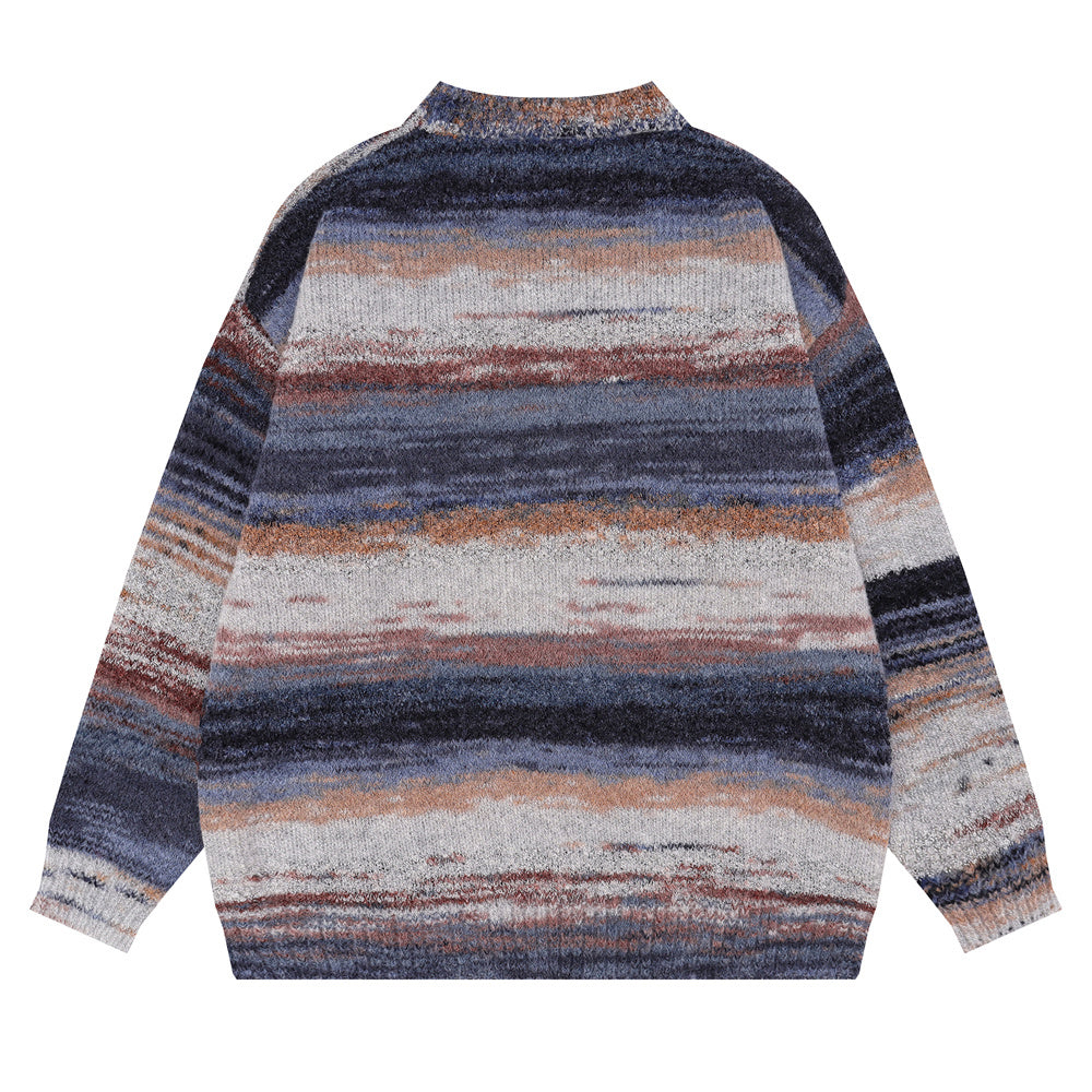 Men's loose sweater with a contemporary design, featuring beautiful colors