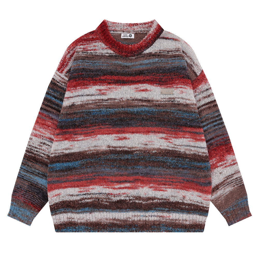 Men's loose sweater with a contemporary design, featuring beautiful colors